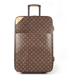 Louis Vuitton-Louis Vuitton Pegase 55 Monogram Suitcase-Brown