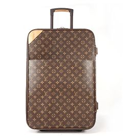 Mala Monogram Pegase 55 da Louis Vuitton Marrom