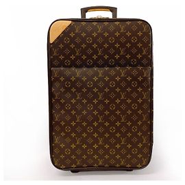 Mala Monogram Pegase 55 da Louis Vuitton Marrom