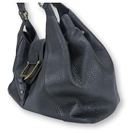Gucci-Gucci 268747 Leather Tote Bag-Black