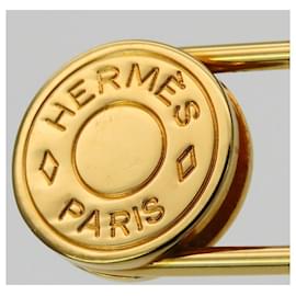 Hermès-Broche Série Hermes-Doré,Métallisé