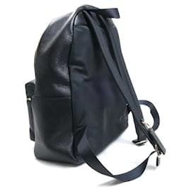 Coach-COACH Charlie Leather Backpack-Black