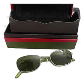 Cartier-ÓCULOS DE SOL CARTIER GIVERNY PALISSANDRO BRETEUIL EM PLATINA-Prata,Outro