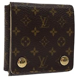 Louis Vuitton-LOUIS VUITTON Étui à bijoux Monogram Boîte à bijoux LV Auth 118432-Monogramme