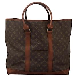 Louis Vuitton-LOUIS VUITTON Monogram Sac Weekend GM Tote Bag M42420 LV Auth bs24686-Monogram