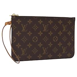 Louis Vuitton-LOUIS VUITTON Monogram Neverfull MM Pouch Accessory Pouch LV Auth 120051-Monogram