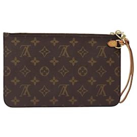 Louis Vuitton-LOUIS VUITTON Monogram Neverfull MM Pouch Accessory Pouch LV Auth 120051-Monogram
