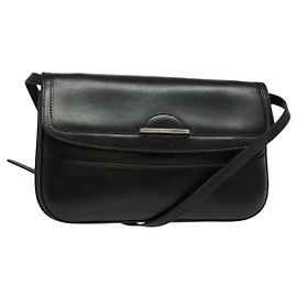 Borsa a Spalla BALLY in Pelle Nera Auth BA1165 Nero