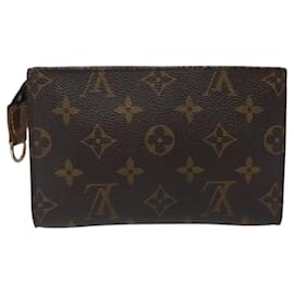 Louis Vuitton-LOUIS VUITTON Monogram Bucket PM Accessory Pouch LV Auth 120093-Monogram