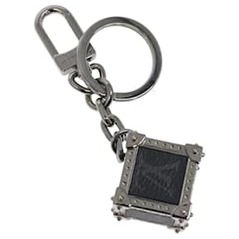 Louis Vuitton-LOUIS VUITTON Monogram Eclipse Porte Cles Mon Cube Charm M68867 LV Auth 120234-Monogram