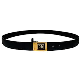 Céline-CELINE Belts T.cm 95 Leather-Black