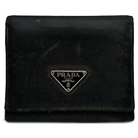 Cartera vintage Prada Tessuto negra Negro