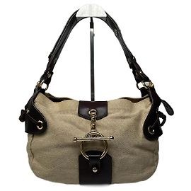 Borsa vintage Marni beige e marrone Marrone