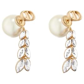 Dior-Dior tribal earrings-White