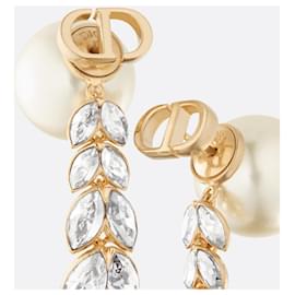 Dior-Dior tribal earrings-White