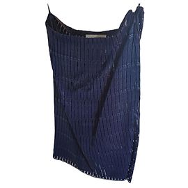 Autre Marque Jupe Marco Di Vicenzo Prune en Viscose Prune