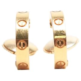 Cartier-Yellow gold Love Hoop earrings-Golden