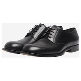 The row-Black Novus leather Derby shoes - size EU 38-Black