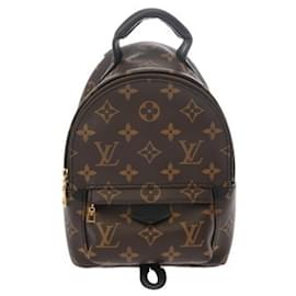 Louis Vuitton-Louis Vuitton Monogram Palm Springs Backpack MINI-Brown