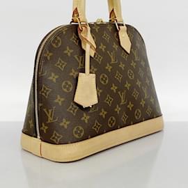 Louis Vuitton-Sac à main Alma Monogram Louis Vuitton-Marron