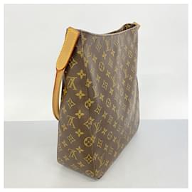 Louis Vuitton-Louis Vuitton Monogram Looping GM Shoulder Bag-Brown