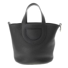 Hermès-Hermes In the Loop 18 Black Handbag-Black