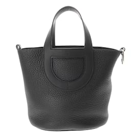 Hermès-Hermes In the Loop 18 Black Handbag-Black