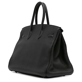 Hermès-Hermès Black Togo Birkin Retourne 35-Black