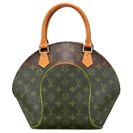 Louis Vuitton-Louis Vuitton Brown Monogram Ellipse PM-Brown