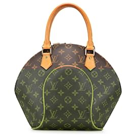 Louis Vuitton-Louis Vuitton Brown Monogram Ellipse PM-Brown