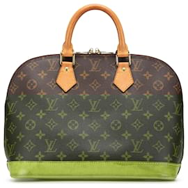 Louis Vuitton-Louis Vuitton Brown Monogram Alma PM-Brown