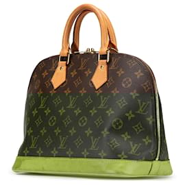 Louis Vuitton-Louis Vuitton Brown Monogram Alma PM-Brown
