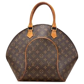 Louis Vuitton-Louis Vuitton Brown Monogram Ellipse MM-Brown
