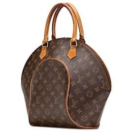 Louis Vuitton-Louis Vuitton Brown Monogram Ellipse MM-Brown