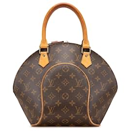 Louis Vuitton-Louis Vuitton Brown Monogram Ellipse PM-Brown