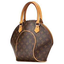 Louis Vuitton-Louis Vuitton Brown Monogram Ellipse PM-Brown
