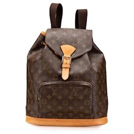 Louis Vuitton-Louis Vuitton Brown Monogram Montsouris GM-Brown