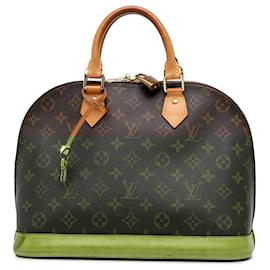 Louis Vuitton-Louis Vuitton Brown Monogram Alma PM-Brown