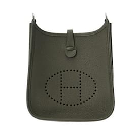 Hermès-Hermes Evelyn TPM Amazone Shoulder Bag-Olive green