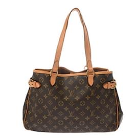 Louis Vuitton-Louis Vuitton Monogram Batignolles Horizontal Tote Bag-Brown