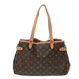 Louis Vuitton-Louis Vuitton Monogram Batignolles Horizontal Tote Bag-Brown