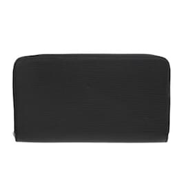 Louis Vuitton-Louis Vuitton Epi Zippy Organizer Long Wallet-Black