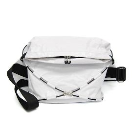Bottega Veneta TENT 691388 Borsa a Spalla e a Tracolla Nero Bianco