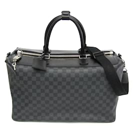 Louis Vuitton-Louis Vuitton Damier Graphite N41164 Neo Greenwich Men's Boston Bag-Damier ebene