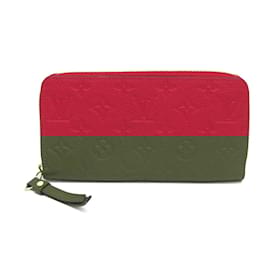 Louis Vuitton-Louis Vuitton Monogram Empreinte Zippy Wallet-Red
