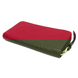 Louis Vuitton-Louis Vuitton Monogram Empreinte Zippy Wallet-Red