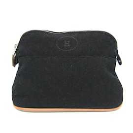 Hermès-Hermes Bolide Mini Pouch-Brown,Black