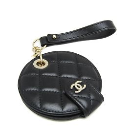 Chanel Matelassé Etichette per Nome da Donna Charm per Borse Nere Nero