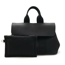 Hermès Hermes Valparaiso PM Handbag Tote Bag Black