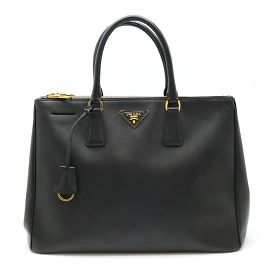 Bolsa tote Prada Galleria Saffiano Preto